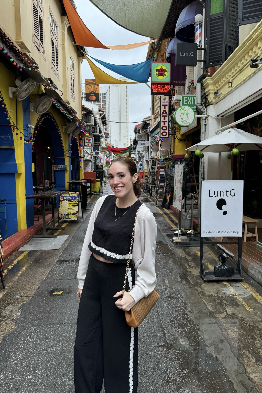 Rebekah Barton traveling